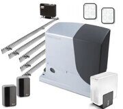 Nice RB600KIT Комплект автоматики для откатных ворот  массой до 600 кг. (привод, 2п, лампа, фотоэлементы, 5 реек)